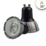 ISOLED 113680 GU10 Vollspektrum LED Strahler 7W COB, 36°, 4000K, dimmbar