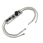 ISOLED 113725 LED Mini PWM-Dimmer mit Wisch-Sensor für Profile, 1 Kanal, 12-24V DC 3A