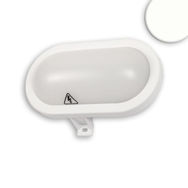 ISOLED 114153 LED Kellerleuchte mit HF-Bewegungssensor 10W, IP54, weiß, neutralweiß,