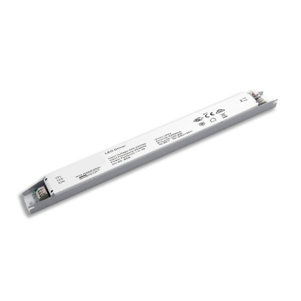 ISOLED 114224 LED Leuchten-Trafo 24V/DC, 0-100W, SELV, flach, schmal