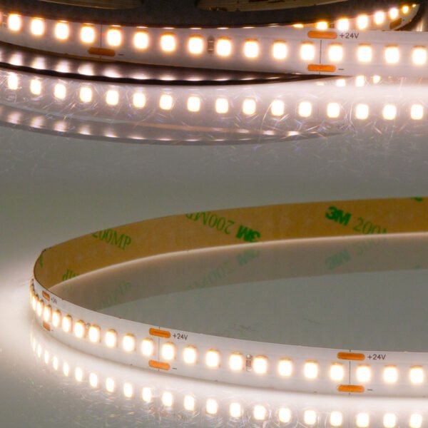 ISOLED 114250 LED HEQ930 Flexband High Bright, 24V DC, 17W, IP20, 3000K, 140 lm/W, 5m Rolle, 160 LED/m