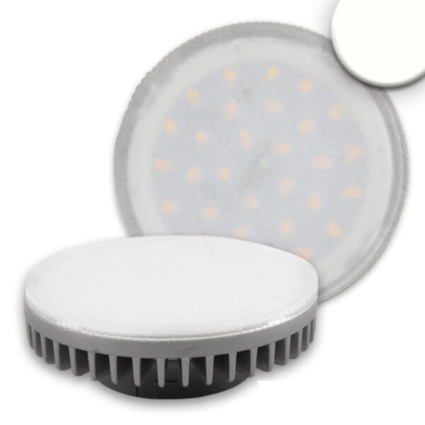 ISOLED 114410 GX53 LED Leuchtmittel 30 SMD, 6 Watt, neutralweiß