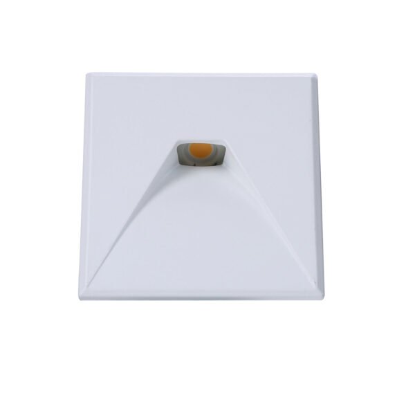 ISOLED 114563 Cover Aluminium eckig 2 weiß für Sys-Wall68