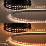 ISOLED 114640 LED CRI919/940 MiniAMP CCT Flexband, 24V DC, 15W, IP20, 500cm, 2 polig, Kabel mit Stecker, 240 LED/m