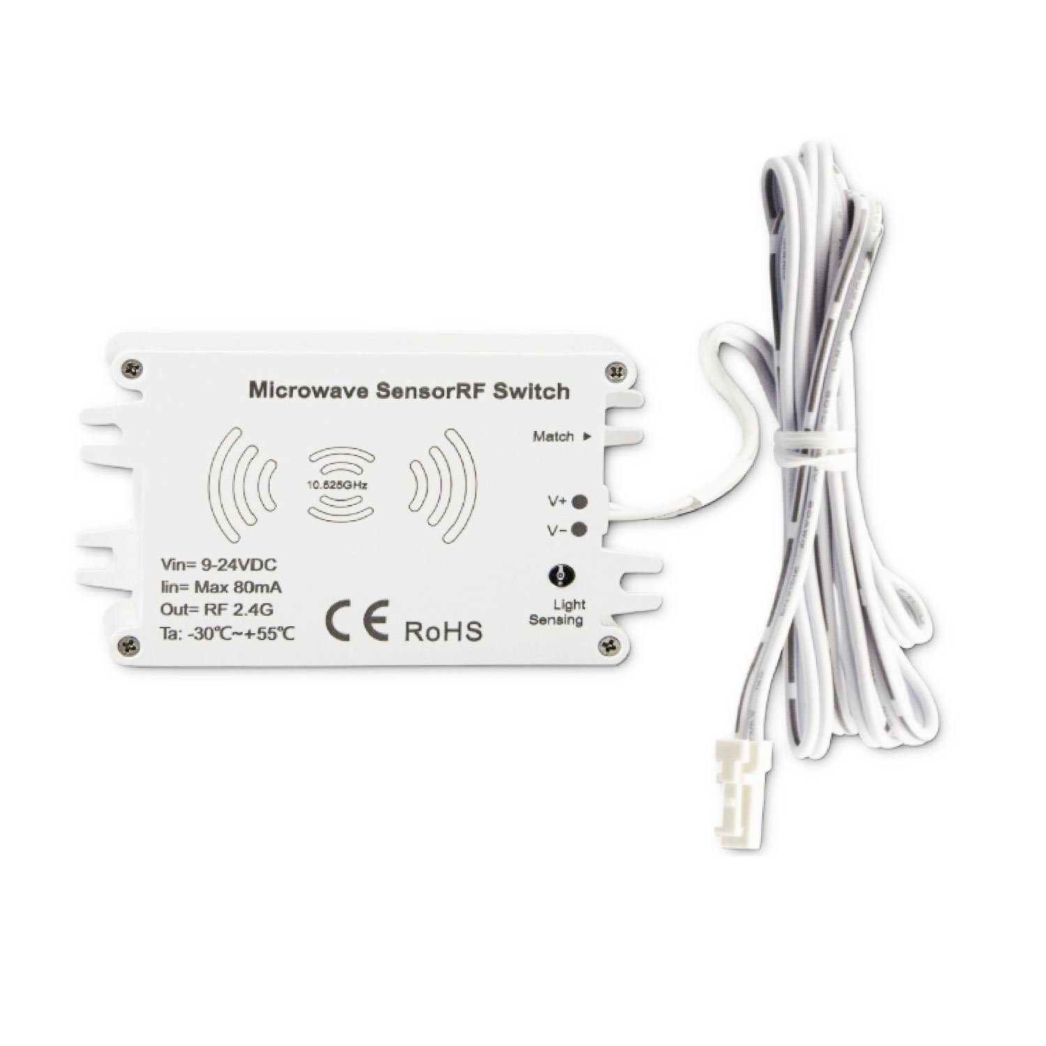 114665_1 ISOLED 114665 Sys-Pro Funk HF-Bewegungsmelder MiniAMP, 9-24V – Bild 1