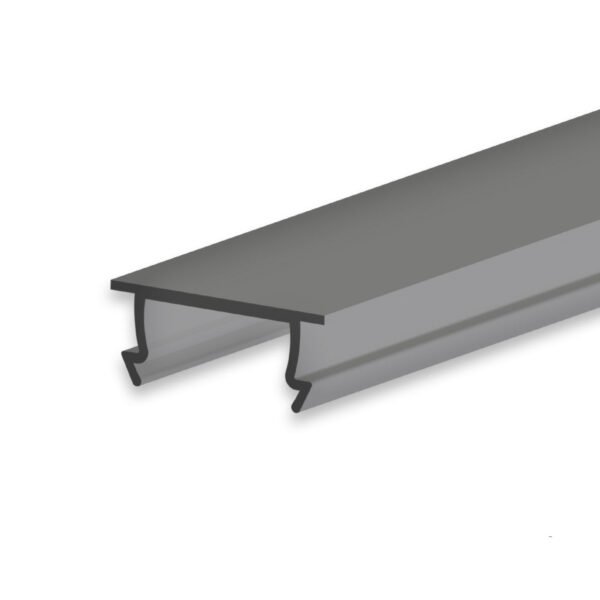 ISOLED 114743 Abdeckung COVER44 schwarz/matt 200cm für Profil SURF10
