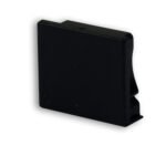 ISOLED 114758 Endkappe EC77B schwarz für Profil PURE12 S,1 STK