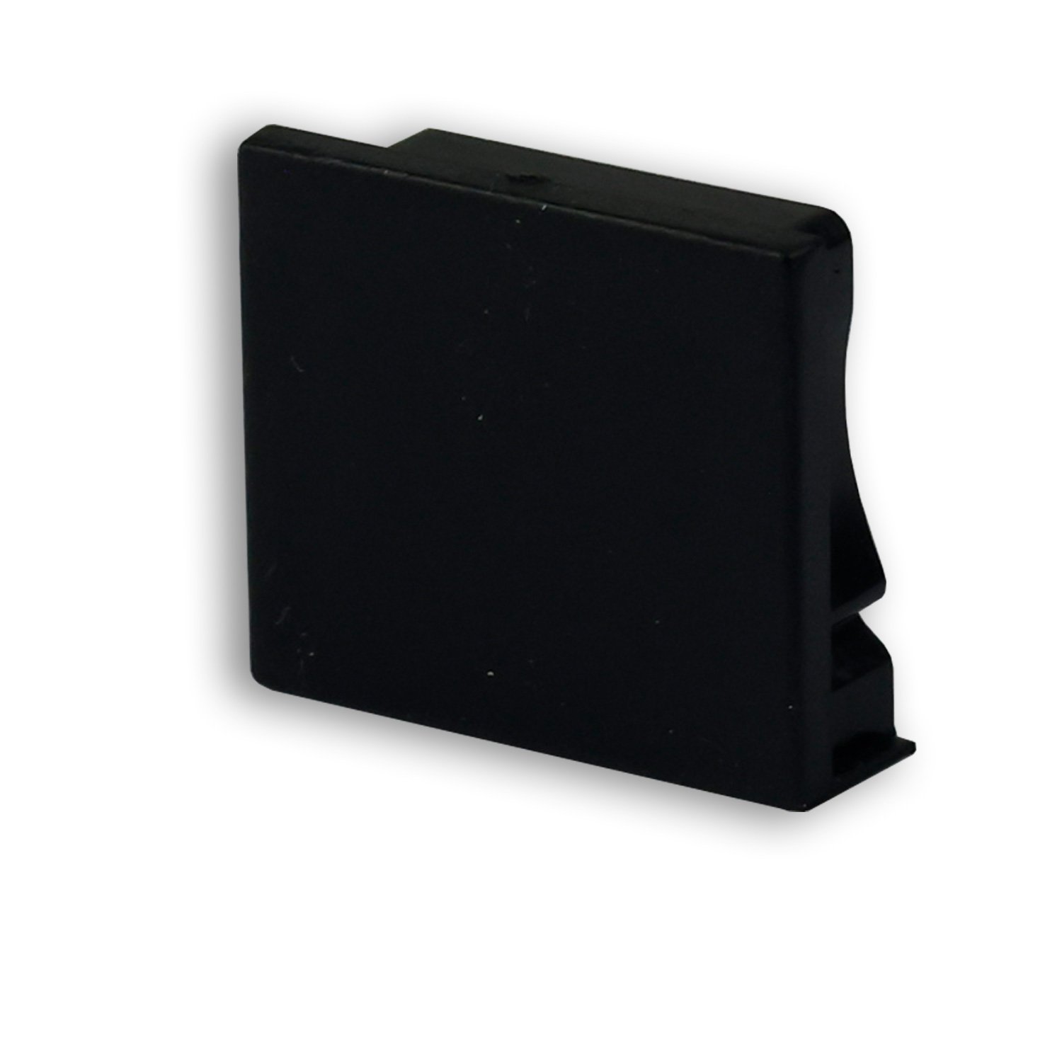 114758_1 ISOLED 114758 Endkappe EC77B schwarz für Profil PURE12 S,1 STK – Bild 1