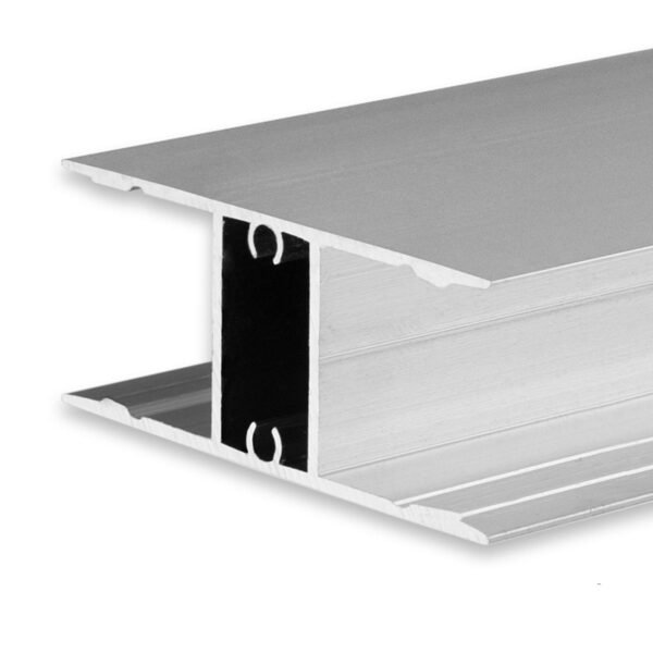 ISOLED 114800 LED Aufbauleuchtenprofil HIDE DOUBLE Aluminium eloxiert, 200cm