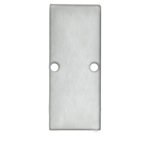 ISOLED 114829 Endkappe EC90 Aluminium eloxiert für Profil HIDE DOUBLE inkl. Schrauben