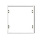 ISOLED 115247 Aufbaurahmen weiß RAL 9016, Höhe 7cm, für LED Panels 600x600, steckbare Schnellmontage