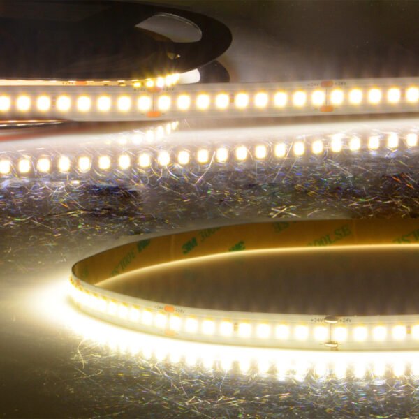 ISOLED 115255 LED HEQ830 Flexband 200 lm/W, 24V DC, 9W, IP20, 3000K, 5m Rolle, 180 LED/m