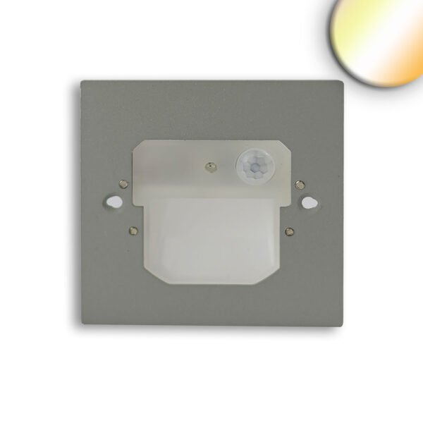 ISOLED 115606 LED Wandeinbauleuchte Sys-Wall68 230V, mit PIR Sensor, 2W, ColorSwitch 3000|4000|6000K, exkl.Cover