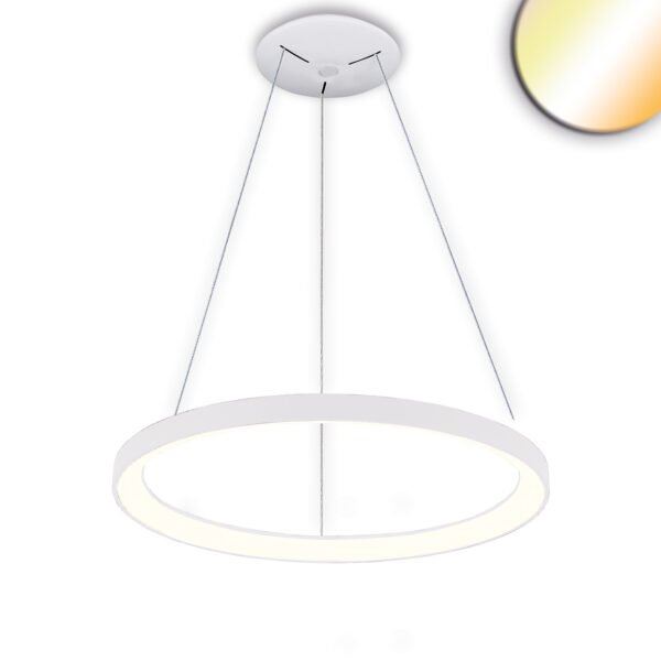 ISOLED 115650 LED Hängeleuchte Orbit 580, weiß, 48W, rund, ColorSwitch 3000|3500|4000K, dimmbar
