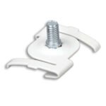 ISOLED 115802 Deckenclip Abhängung für Rasterdecken - Odenwalddecken bis 24mm mit Schraubkappe