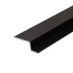 ISOLED 115840 LED Trockenbau S-Profil 12, schwarz 9005 200cm