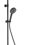 ALVA AQARSPDST2.1BM ALVA Spa Duschsystem m. Teleskop- stange, Ora 1.0 Thermostat,Black L. Matt  Verpackungseinheit:1ST