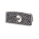 ISOLED 115942 Endkappe EC224 für Profil MINI-AB V2, grau, mit Kabeldurchführung, 1 STK