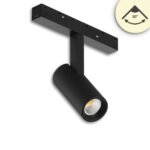 ISOLED 116088 Track48 Schienenstrahler schwarz, 7W, 30°, UGR<19, 48V DC, 3000K, CRI90
