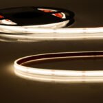 ISOLED 116131 LED HT927 COB Flexband für bis zu 100°C Umgebungstemp., 24V DC, 14,4W, IP68, 2700K, 5m Rll, 480 LED/