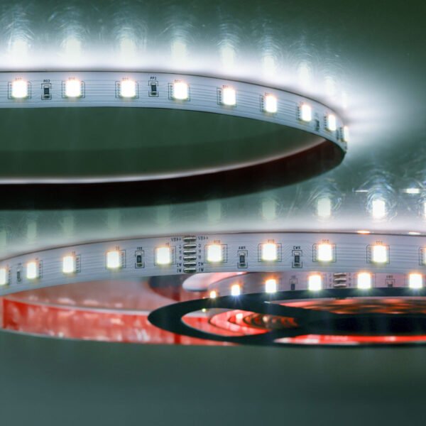 ISOLED 116137 LED SIL RGB+WW+KW CCT Flexband, 48V DC, 17W, IP20, 5in1 Chip, 10m Rolle, 60 LED/m