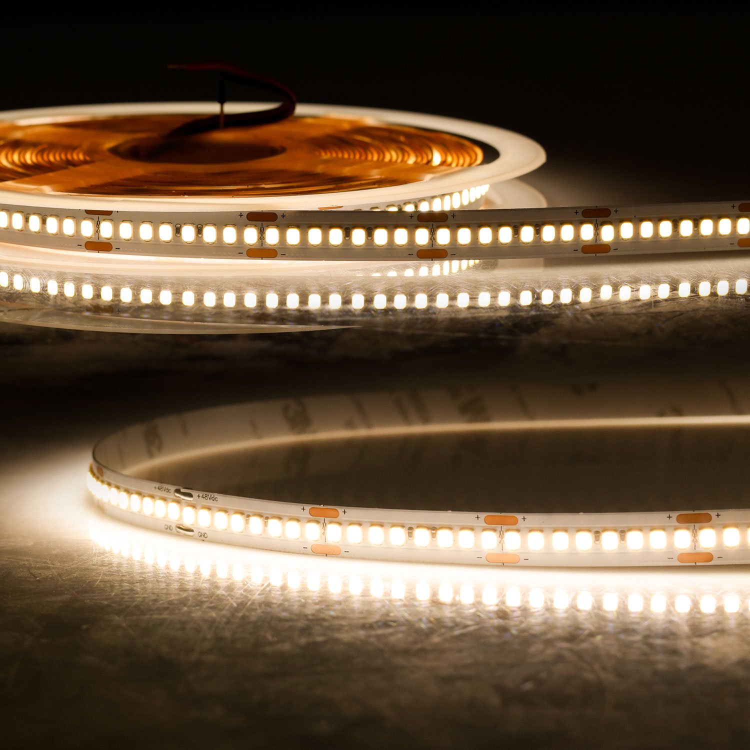 116142_1 ISOLED 116142 LED HEQ930 Flexband High Bright, 48V DC, 22W, IP20, 3000K, 140lm/W, 5m Rolle, 240 LED/m – Bild 1