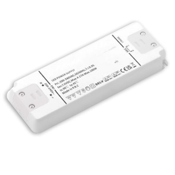 ISOLED 116151 LED Trafo 48V/DC, 0-100W, SELV, ultraflach