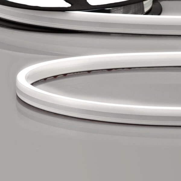 ISOLED 116197 LED NEON940 Flexband B08H12, 24V DC, 12W, IP67, 4000K, 5m Rolle, 140 LED/m, inkl. Montageclips