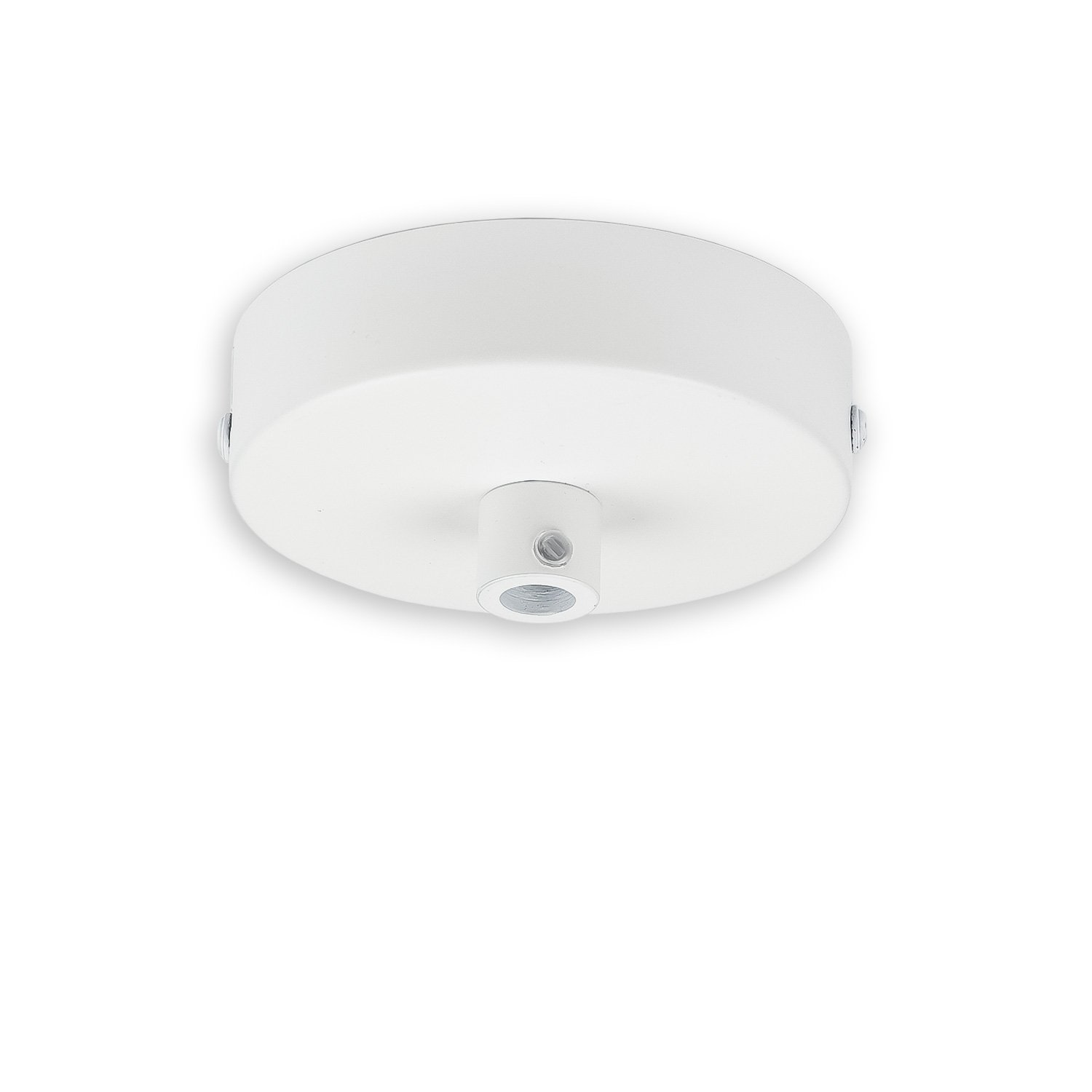 116605_1 ISOLED 116605 Deckenbaldachin rund, weiß, für Kabel mit bis zu max. 9,8mm Manteldurchm. – Bild 1