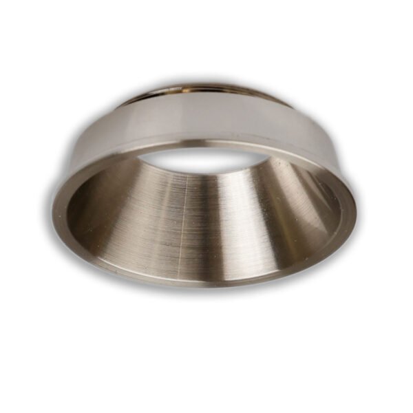 ISOLED 116687 Cover für LED Spot und LED Modul SYS-GU10, nickel gebürstet, rückversetzt, UGR<12