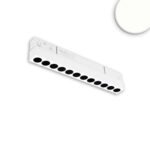 ISOLED 116754 Track48 Rasterleuchte 22cm weiß, 12W, 36°, UGR<19, 48V DC, 4000K, CRI90, DALI dimmbar