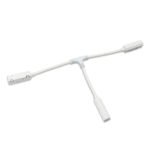 ISOLED 116787 Track48 T-Verbinder, flexibel, weiß, stromführend, max. 6A, 4-polig