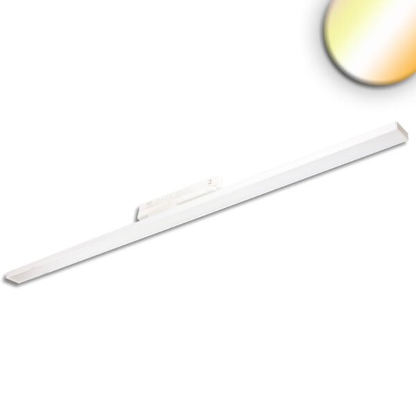 ISOLED 116809 3-PH Linearleuchte prismatisch, 120cm, 42-56W, weiß, 3000|3500|4000K, CRI90