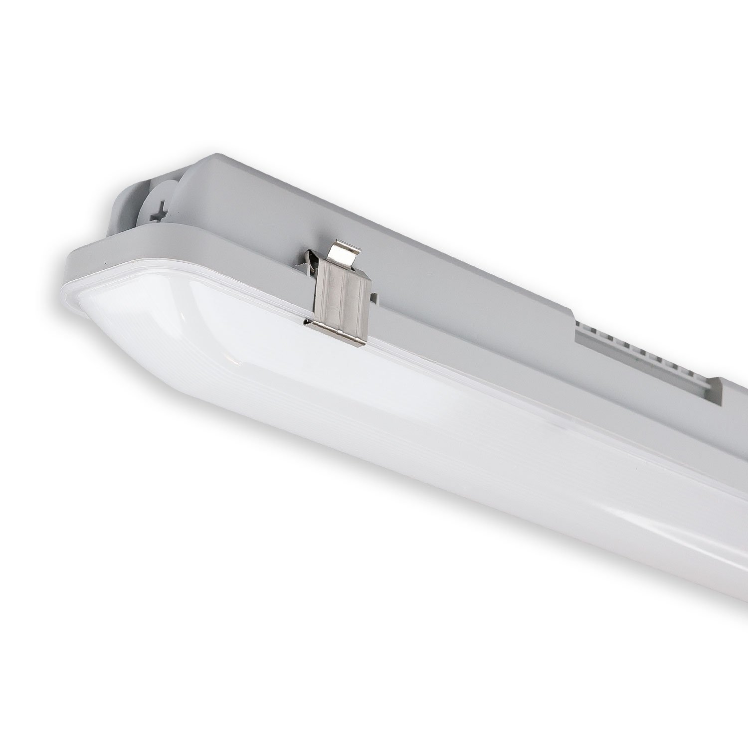 116892_1 ISOLED 116892 LED Wannenleuchte SL 150cm, IP66, mit HF-Sensor, PowerSwitch 36-57W, 140lm/W, 4000K – Bild 1