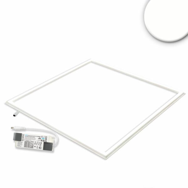 ISOLED 116960 LED Panel Frame 600, 40W, neutralweiß, PowerSwitch 21-40W