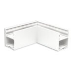ISOLED 116969 LAMP30V1 90° Eck, geschweißt, 120x120mm, weiß RAL 9003, exkl. Cover