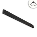 ISOLED 117056 LED Hängeleuchte Raster UGR<19, 36°, 120cm, schwarz, 30W, 4000K, DALI dimmbar