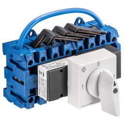 1175686b-0cc7-4fa1-8637-ac527228bbfd KRAUS&NAIMER 70018150 1-0-2 Umschalter,4-p.,Schnappbef. Ith=32 A,P=11 kW(AC23B,400V AC),6 mm² KG32A.T904.VE2 Verpackungseinheit:1ST – Bild 1