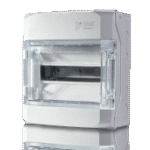 F-TRONIC 7270001 FR AP Verteiler 12TE, 1reihig, IP65, PS, integr. Belüftungssystem, 340x310x150 mm NEPTUN12 Verpackungseinheit:1ST