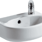 ALVA AQKEBEHWB35GA ALVA Bela Handwaschbecken 35x26cm mit Hahnloch rechts, Weiß  Verpackungseinheit:1ST