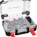 BOSCH POWER TOOLS 2 608 594 425 PRO Multi Material PC Plus Lochsägen-Set, 20, 64, 76 mm, 14-tlg. 2608594425 Verpackungseinheit:1ST
