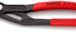 KNIPEX 87 01 180 KNIPEX 87 01 180 Cobra® Hightech-Wasserpumpenzange mit rutschhemmendem Kunststoff überzogen grau atramentiert 180 mm KNIPEX COBRA® Verpackungseinheit:1ST