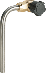 VIEGA 708 740 Viega Easytop-Probenahmeventil Rotguss, Modell 2223.4 G: ¼ 2223,4 Verpackungseinheit:1ST