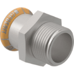 GEBERIT 41721 Geberit Mapress Therm Übergang mit Außengewinde: d=42mm, R=1 1/4?  Verpackungseinheit:1ST