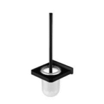 STEINBERG BPPAASSBGS Steinberg Passion Toilettenbürstengarn. Glas satiniert, Schwarz Matt  Verpackungseinheit:1ST