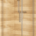 ALVA AQDUVIPTFS100LM ALVA Viva 1.0 Pendelt. m. FF. f. SW li., 98-100,5/200cm, Silber Matt, ESG  Verpackungseinheit:1ST