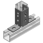 MEFA 08123100 Winkelverbinder C-Profil 45 180 Anzahl Schenkel 2  Verpackungseinheit:15ST