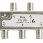 TRIAX 349824 SAT Verteiler, 4-fach, 10,5 dB SCS 4 Verpackungseinheit:1ST