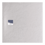 ALVA AQBTORBT90.1W ALVA Ora 1.0 Mineralguss Brausetasse 90x90x3cm, Stone Weiß  Verpackungseinheit:1ST