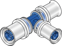 1563f16e-9584-4954-8727-b653205f7a11 KE KELIT 72311EDE KE KELIT KWW440 KELOX-WINDOX-W T-Stück 25/20/25 KWW440 Verpackungseinheit:1ST – Bild 1
